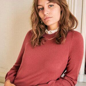 Sezane Pedro Jumper in Rosewood (size XS)